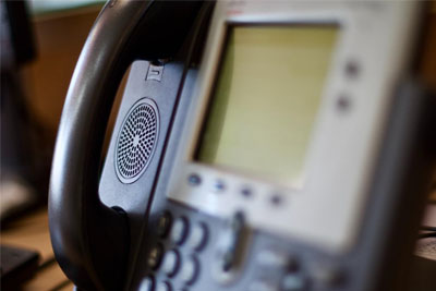 An office phone