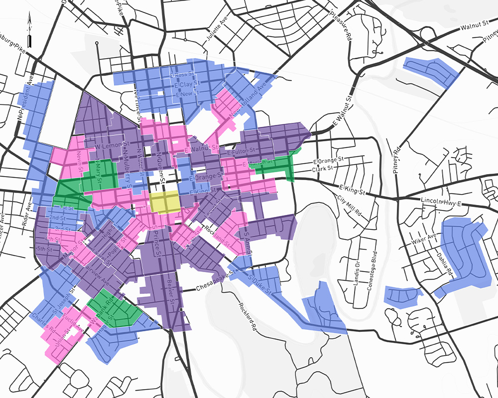Lancaster Map